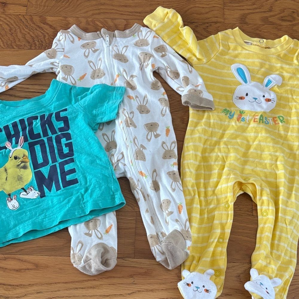 Easter baby boy bundle size 6 months